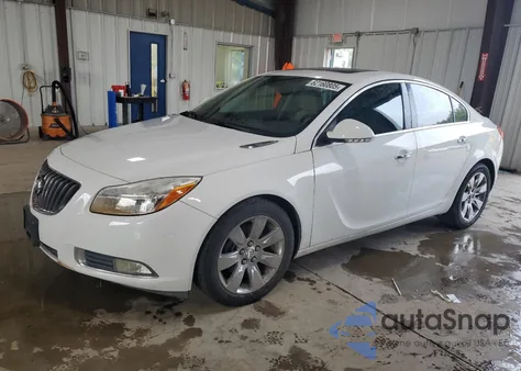2012 Buick Regal Premium из США, поврежденный, VIN 2G4GS5EV0C9139979